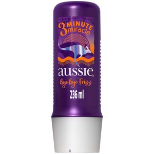 Creme para Tratamento Aussie Bye Bye Frizz 3 Minute Miracle Maciez e Brilho 236ml
