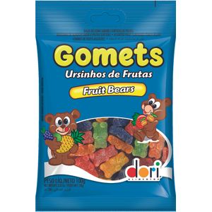 Bala de Goma Dori Gomets Urso 100g