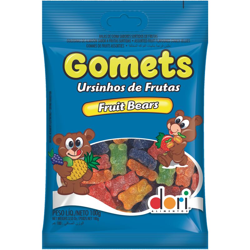 Bala-de-Goma-Dori-Gomets-Urso-100g