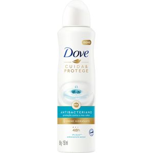 Desodorante Antitranspirante Aerosol Dove Cuida & Protege Antibacteriano Feminino 72h 150ml