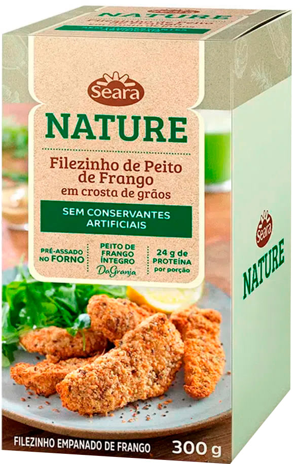 O hambúrguer de frango mais amado do Brasil, feito 100% de peito de frango.  - Seara Food Solutions