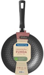 Frigideira-Tramontina-Loreto-Grafite-Funda-de-Aluminio-24cm