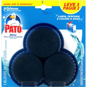 Desodorizador Sanitário Pato Bloco para Caixa Acoplada Marine 40g
