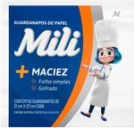 Guardanapo-Mili-Folha-Simples-21X22cm--Com-50-Folhas