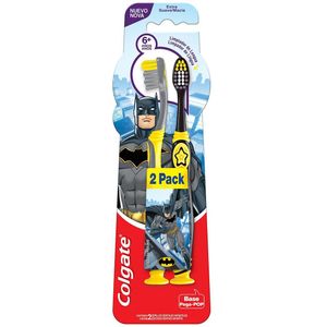 Escova Dental Infantil Colgate Heróis Extra Suave | Com 2 Unidades