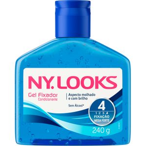 Gel Fixador NyLooks Fator 4 Mega Forte 240g