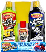 Kit-Luxcar-Lava-Autos-500ml-Limpa-Pneus-500g-Silicone-Gel-e-Pano-Multiuso