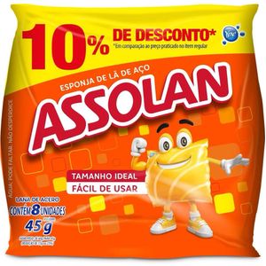 Lã de Aço Assolan 45g