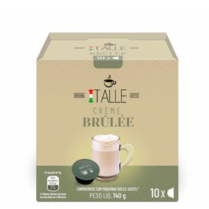 Café em Cápsula Italle Creme Brulee | Com 10 Cápsulas