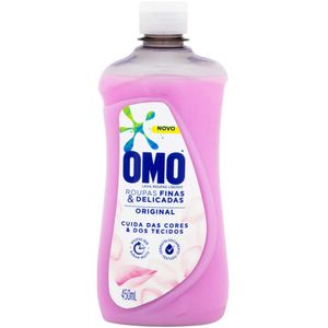 Lava Roupas Omo Roupas Finas e Delicadas Original 450ml