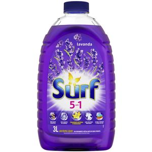 Lava Roupas Surf 5 em 1 Lavanda 3L