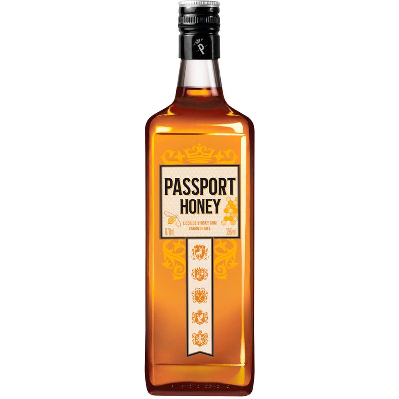 Licor-Passport-Honey-Whisky-com-Mel-670ml