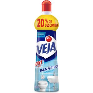 Limpador para Banheiro Veja Oxi Ativo Antibac Squeeze 500ml