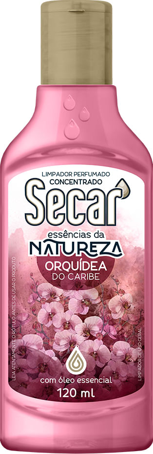 Limpador Perfumado Secar Orquídeas do Caribe 120ml - Supermercado Coop