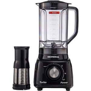 Liquidificador Mondial Turbo Preto 220V  Ref:L99FB