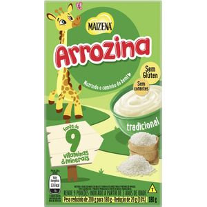 Mingau Maizena Arrozina Tradicional Caixa 180g
