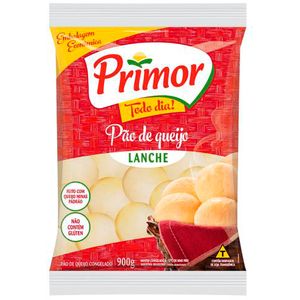 Pão de Queijo Congelado Primor Lanche 900g