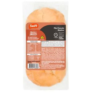 Pão Francês Congelado Swift Rústico 120g