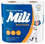 Papel-Toalha-Mili-Super-Absorcao--Com-2-Rolos-com-55-folhas-cada