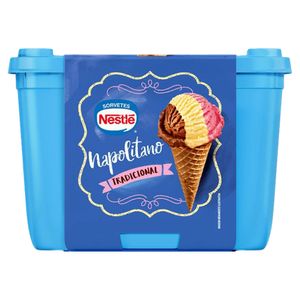 Sorvete Napolitano Nestlé 1.5 Litros