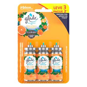 Aromatizante para Ambientes Glade Brisa Cítrica de Verão Refil 12ml