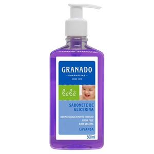 Sabonete Líquido Infantil Granado Bebê Lavanda 500ml