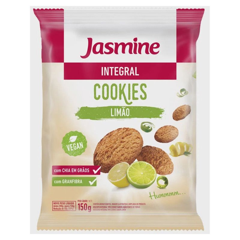 Cookies-Jasmine-Integral-Limao-200g
