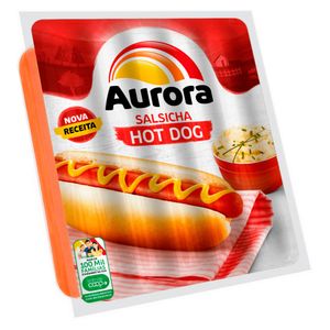 Salsicha Aurora Hot Dog Embalagem 500g
