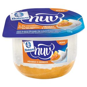 Creme Quark Pêssego e Damasco Batavo Nuv Pote 100g