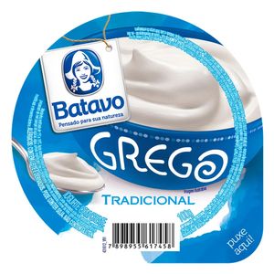 Iogurte Grego Batavo Tradicional 100g