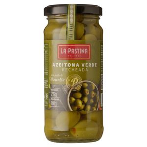 Azeitona Verde La Pastina Recheada Pimentão 235g
