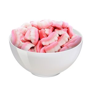 Bala de Goma Benassi Dentadura 100g