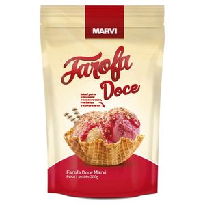 Farofa Doce Marvi Especial 200g
