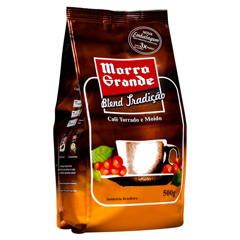 Cafe-Torrado-e-Moido-Morro-Grande-Tradicional-Pouch-500g