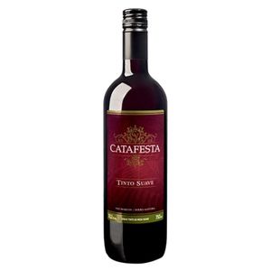 Vinho Nacional Catafesta Tinto Suave 750ml