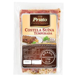 Costela Suína Prieto Temperada Resfriada Aprox 1kg