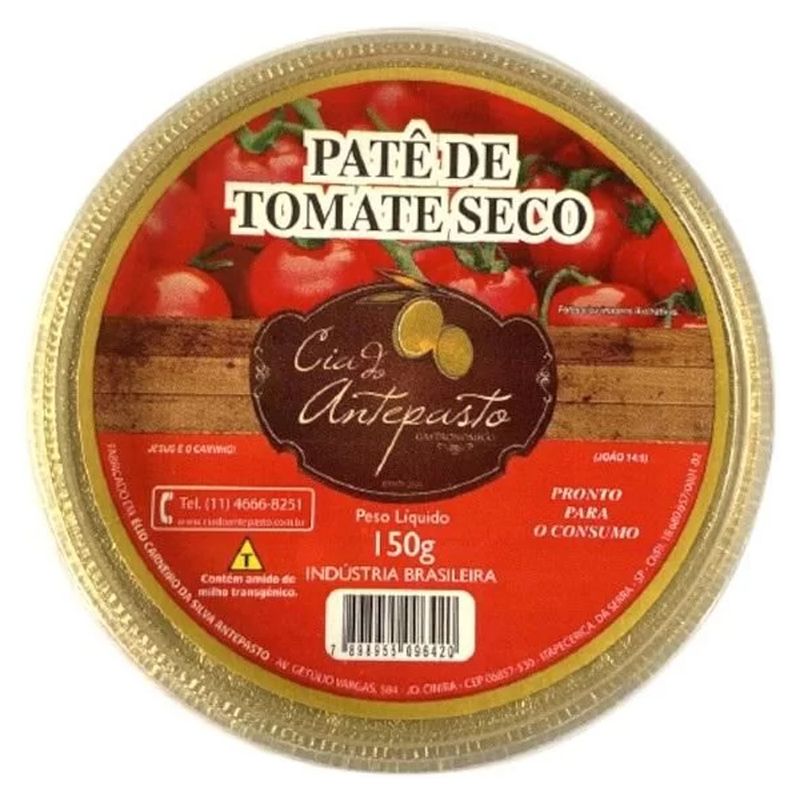 Paté de tomate seco