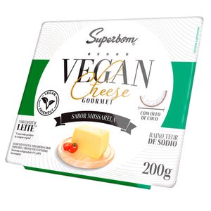 Queijo Mussarela Superbom Gourmet Vegano 200g