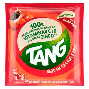 Refresco em Pó Tang Guaraná 18g
