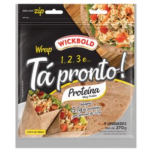 Pão Tortilha Wickbold 123 Torrada 270g