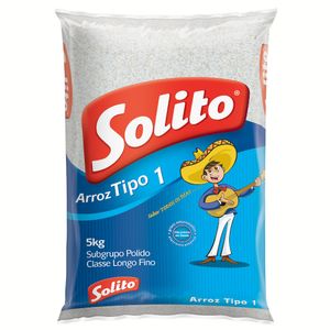 Arroz Branco Solito Tipo 1 5kg