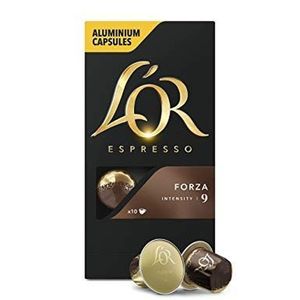Café em Cápsula L'Or Espresso Forza | Com 10 Cápsulas