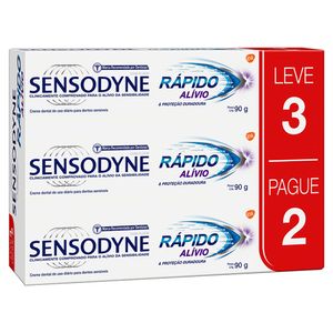 Creme Dental Sensodyne Rápido Alívio 90g