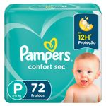 Fralda-Infantil-Pampers-Confort-Sec-Tamanho-P--Com-72-Unidades