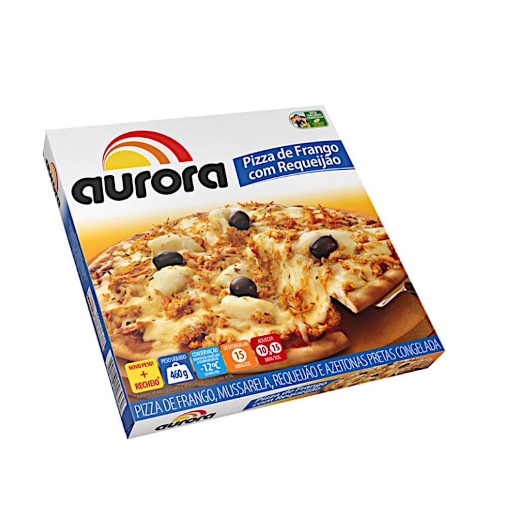 Pizza de Frango Aurora 460G - Supermercado Nagumo - Compre Online