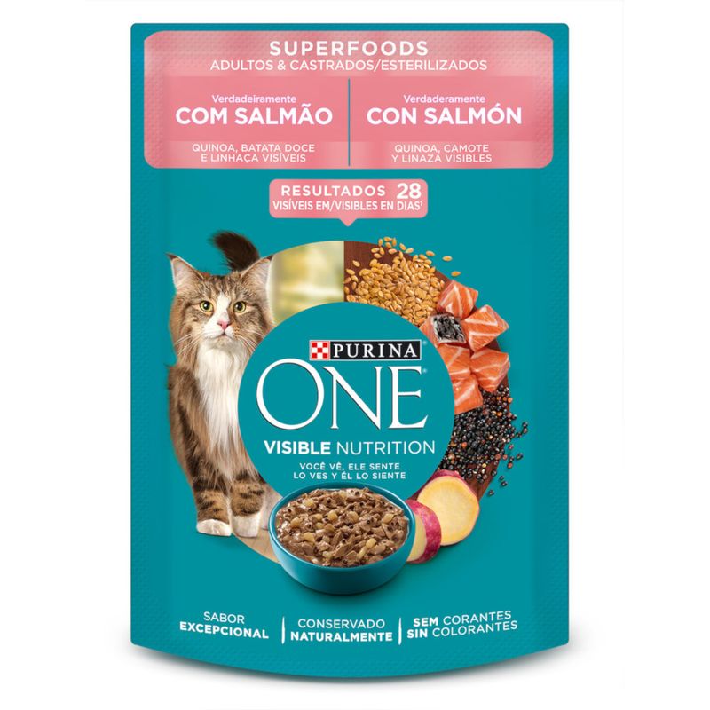 Racao-umida-para-Gatos-Purina-One-Superfoods-Sache-85g