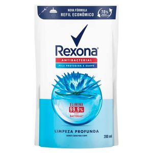 Sabonete Líquido Antibacteriano Rexona Limpeza Profunda 200ml