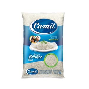 Arroz Branco Camil Tipo 1 1kg
