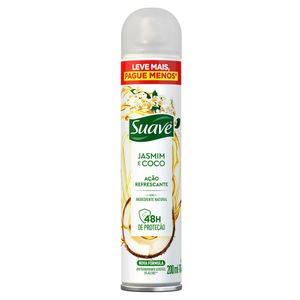 Desodorante Aerossol Feminino Suave Jasmim e Coco 200ml