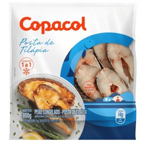 Posta de Tilápia Copacol 800g